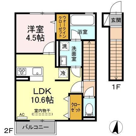 グレースコートの物件間取画像